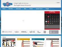 Tablet Screenshot of colegioingles.com